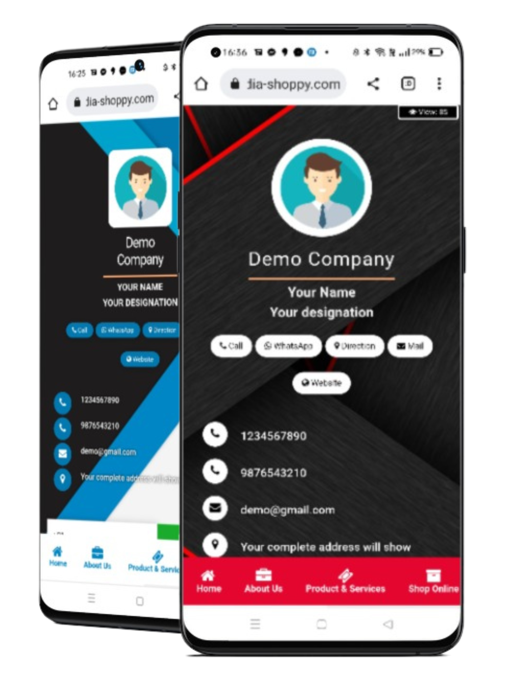 Free Digital Business Cards - Android